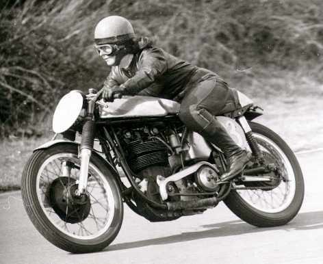 Vintage race motorcycle Above vintage race motorcycle commit
